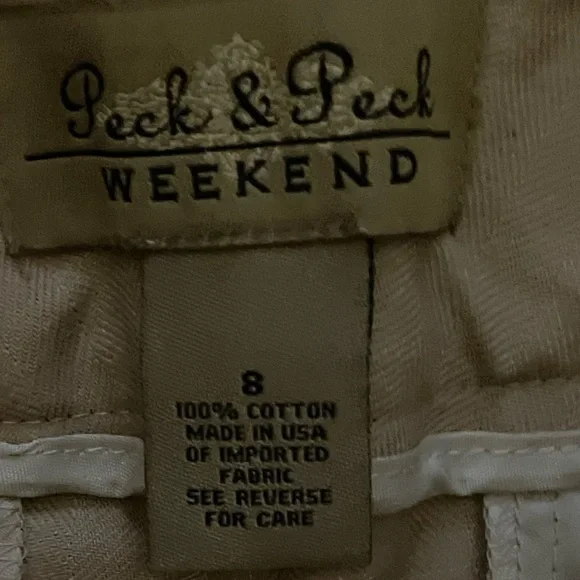 Peck & Peck Tan Trousers - Picture 4 of 6